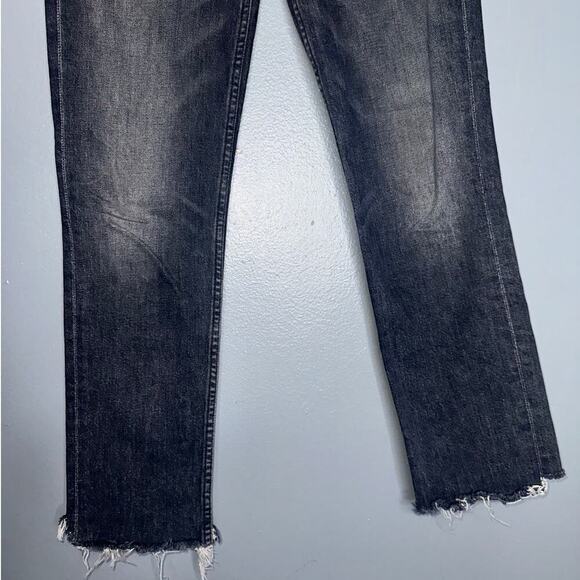 Mother Superior The Flirt Chew Straight Leg Jeans in Of Cats & Kings Size 26 - Picture 5 of 11